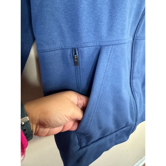 Nike Work Out Therma Full-zip Training Hoodie Navy with Pockets Men's Size S - Picture 5 of 14